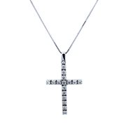 Collana Promesse Donna in Oro bianco Diamante 0.09 Ct CRP10109 - CRP10109
